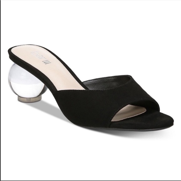 Bar III Women's Shoes Cally Open Toe Casual Mule Sandals size 6 - Picture 1 of 7